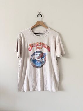 Prince Peter Collection Beige Steve Miller Band Graphic Tee Size M